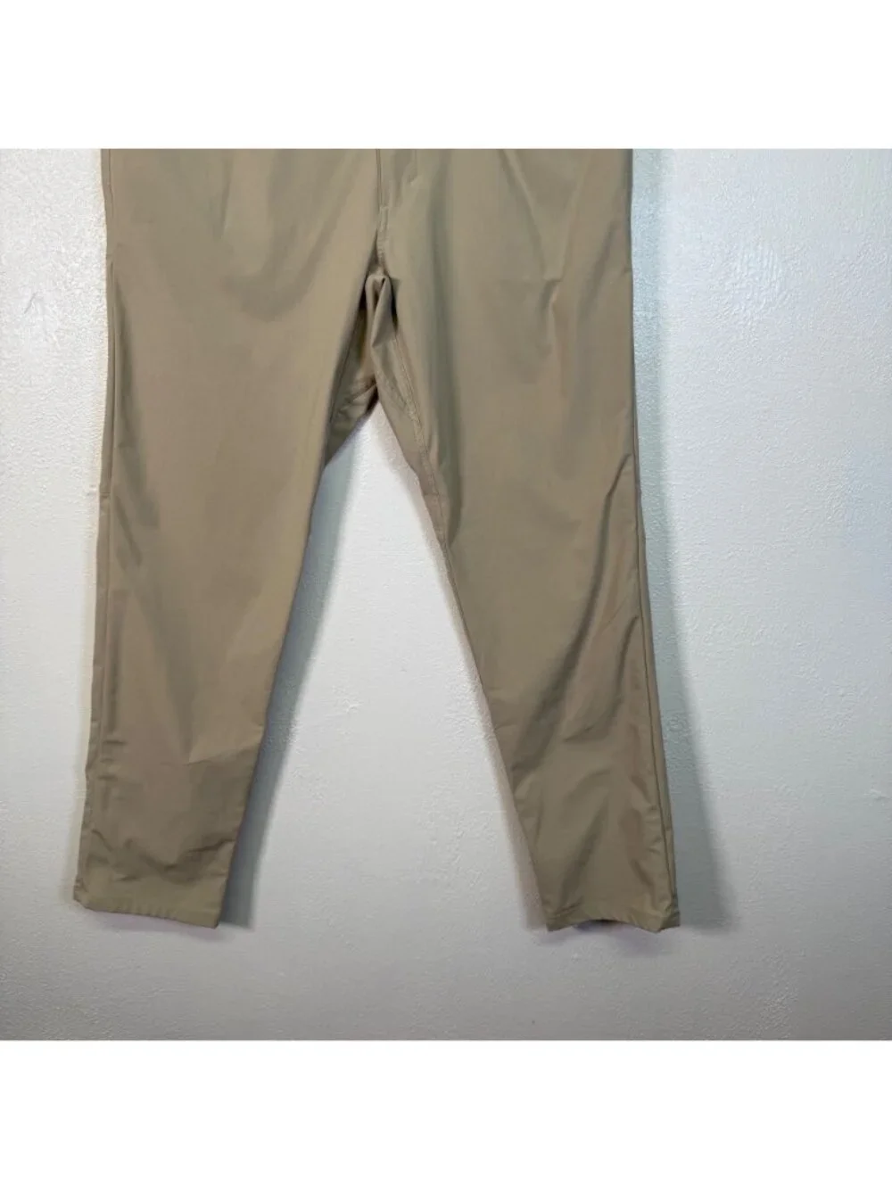 Lululemon  Mens ABC Classic-Fit 5Pkt Pant 34X31 Beige Khaki Warpstreme Preppy